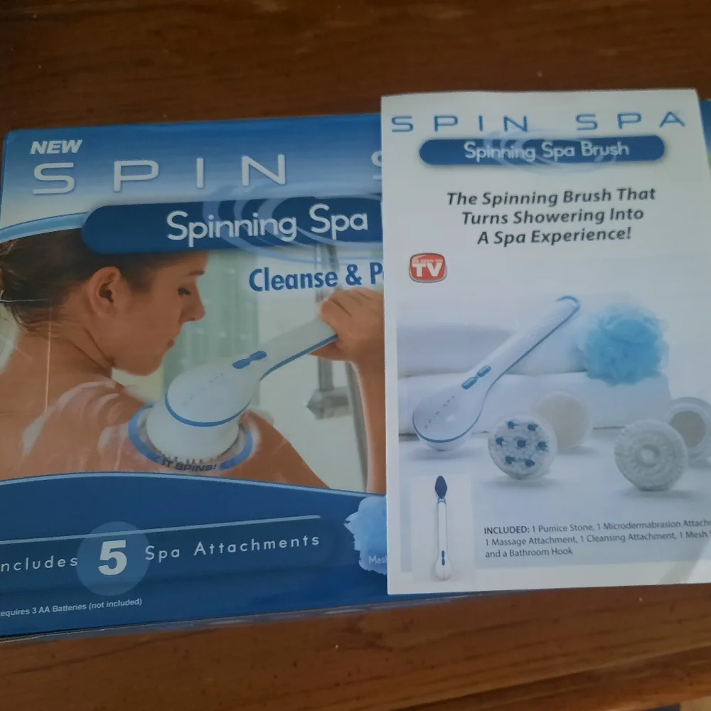 New Spin Spa Spinning Spa Brush